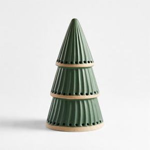 Crate&Barrel Green Tree Lantern